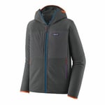 Patagonia R2 Techface Hoodie Homme Gris