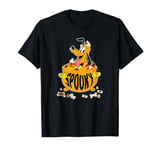 Disney Pluto Happy Halloween Spooky Cauldron with Candy T-Shirt