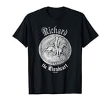 Richard the Lionheart-King-England-Crusader-Medieval-Heraldr T-Shirt