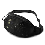 XCNGG Sac de taille en cours d'exécution Sac de taille de loisirs Sac de taille Sac de taille de mode Glowing Love Fanny Packs for Women and Men Waist Bag Adjustable Belt for Outdoors Workout, Traveli