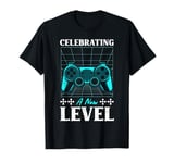 Gamers CELEBRATING A NEW LEVEL Funny Kids Birthday T-Shirt