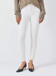 FRAME Le High Skinny Jeans, Blanc