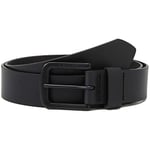 Levi's Seine Metal Ceinture, Regular Black, 85 Homme