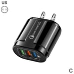 5v 3a Qc 3.0 Fast Quick Charge 3 Usb Port Travel Charger Plug