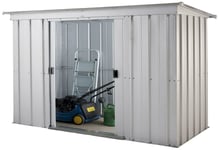 Yardmaster Pent Metal Garden Storage Unit - 6 x 4ft