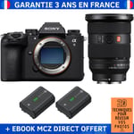 Sony A9 III + FE 24-70mm f/2.8 GM II + 2 Sony NP-FZ100 + Ebook '20 Techniques pour Réussir vos Photos' - Appareil Photo Professionnel