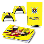 Autocollant Sticker pour Sony PS5 Édition numérique, ONE PIECE-147