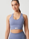 Björn Borg Performance Low Seamless Bra Blå, SM