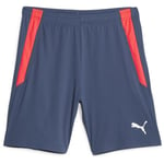 PUMA Teamliga Short d'entraînement 2 Poches Ouvertes tricoté Homme, Orchidée Bleu-Encre, 3XL