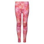 Lasten urheilulegginsit Converse HIGH RISE PRINTED 4CF484 AHB Fuksia (Koko: 12 vuotta)