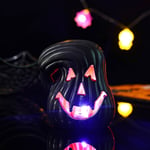 Halloween Led Ghost Pumpkin Daemon Skull Valo Hehkuva Lamppu Halloween Party Koti Baari Koriste Kummitustalo Kauhu Rekvisiitta