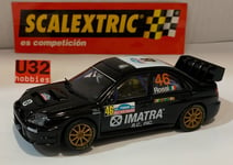 Slot Car Scx scalextric 6300 Subaru Impreza WRC #46 Valentino Rossi