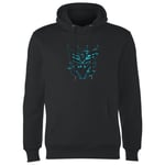 Transformers Decepticon Glitch Hoodie - Black - L