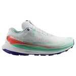 Salomon Ultra Glide 2 Women löparskor White/Electric Green/Cherry To UK7/EU 40 2/3 - Fri frakt