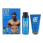 Cristiano Ronaldo Cr7 Play It Cool Shower Gel 150ml + Body Spray 150ml Gift Set