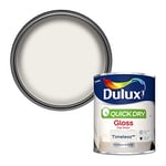 Dulux 5211185 Quick Dry Gloss Paint For Wood And Metal - Timeless 750Ml