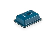 Le Creuset Stoneware Butter Dish, 900 g, 17 x 12.5 x 9 cm, Deep Teal, 70837176420000