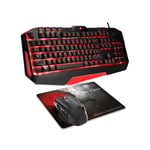 Spirit of Gamer Pro MK3 clavier Souris incluse USB AZERTY Noir - Neuf