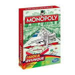 Monopoly Travel - Jeu De Société Portable de Table Monopoly Italien Hasbro