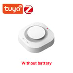 Tuya Smart Zigbee-Détecteur de fumée WiFi,protection incendie,alarme de sécurité à domicile,alarme sonore et lumineuse,contrôle du signal - Type ZigBee