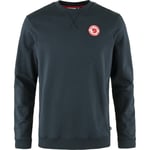 Fjällräven 1960 Logo Badge Sweater Men sweatshirt Dark Navy-555 L - Fri frakt