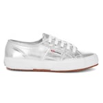 Superga Womens 2750 Cotmetu Trainers (Grey Silver) - Size UK 3.5