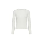 Nuroa O-neck Pullover, Cloud Dancer