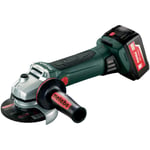 Vinkelslip 18v metabo - W 18 ltx 125 quick med batteri