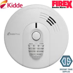 Kidde FireX KF30R Heat Alarm Detector Rechargeable Lithium Battery Back Up