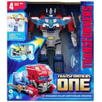 Transformers Power Flip Optimus Prime -toimintahahmo