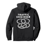 Traffic Engineer Funny Highway Interchange Pullover Hoodie