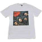 The Beatles Unisex T-Shirt: Rubber Soul Album Cover (X-Large)