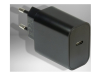 Inter-Tech PD-2020 - Strömadapter - small - 20 Watt - 3 A - PD 2.0, PD 3.0, Apple 2.4A, Quick Charge 3.0 (24 pin USB-C)