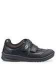 Start-rite Rocket Boys Space Themed Glow In The Dark Black Leather School Shoes, Black Leather, Size 10.5 Younger