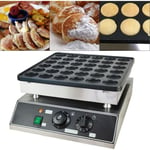 36 Holes Electric Mini Dutch Pancakes Maker Machine à repasser 220 v 1000 w Acier inoxydable