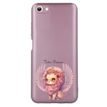 Coque rose pour Iphone 7 8 SE lion kawai princesse