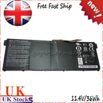 AC14b18j Laptop Battery for Acer Aspire ES 15 ES1-531 ES1-533 ES1-572 11.4V 