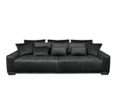 Canapé convertible 4 places BOREALE tissu vogue 18 black