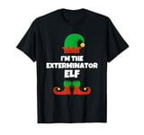 I'm Exterminator Elf Family Pajama Christmas Pest Control T-Shirt