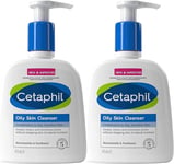 Cetaphil Oily Skin Cleanser, 473Ml, Face Wash, for Combination to Oily Sensitive