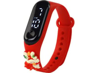 Leantoys Touch Screen Dragon Red Watch Justerbart Armband