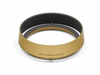 Lens Hood Q3, round, brass, blasted finish