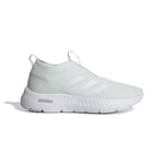 adidas Femme Cloudfoam Move Sock Shoes Chaussures, Crystal Jade/Cloud White/Grey Two, 43 1/3 EU