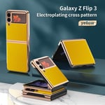 Samsung Galaxy Z Flip3 5G      Hard PC Case    Yellow