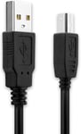 Câble Usb Télécommande Data Et Charge De 3M Compatible Avec Rode Nt-Usb/Podcaster Usb A Standard Usb Vers Usb B 2.0 Noir Fil En Pvc Données[X453]