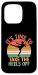 Coque pour iPhone 15 Pro It's Time To Take The Heels Of Kickboxing Kickboxer