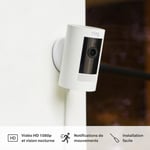 Caméra Extérieure Avec Adaptateur Secteur (Stick Up Cam) | Caméra De Surveillance Extérieure Wifi Hd, Audio Bidirectionnel, Fonctionne Avec Alexa | Essai Protect Gratuit 30 J. | 2 Caméras