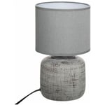 Atmosphera Créateur D'intérieur - Lampe à Poser Déco 'Salta' 26cm Gris