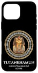 Coque pour iPhone 16 Pro Max #1 T-shirt masque du roi Tut du pharaon égyptien Toutankhamon