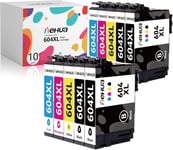 604XL Cartouches d'encre pour Epson 604 604 XL Encre 604 Cartouches d'encre 604 Cartouches compatibles avec Epson WF-2910 WF-2930 WF-2935 WF-2950 XP-2200 XP-3200 XP-3205 XP-2205 XP-4200 XP-4205